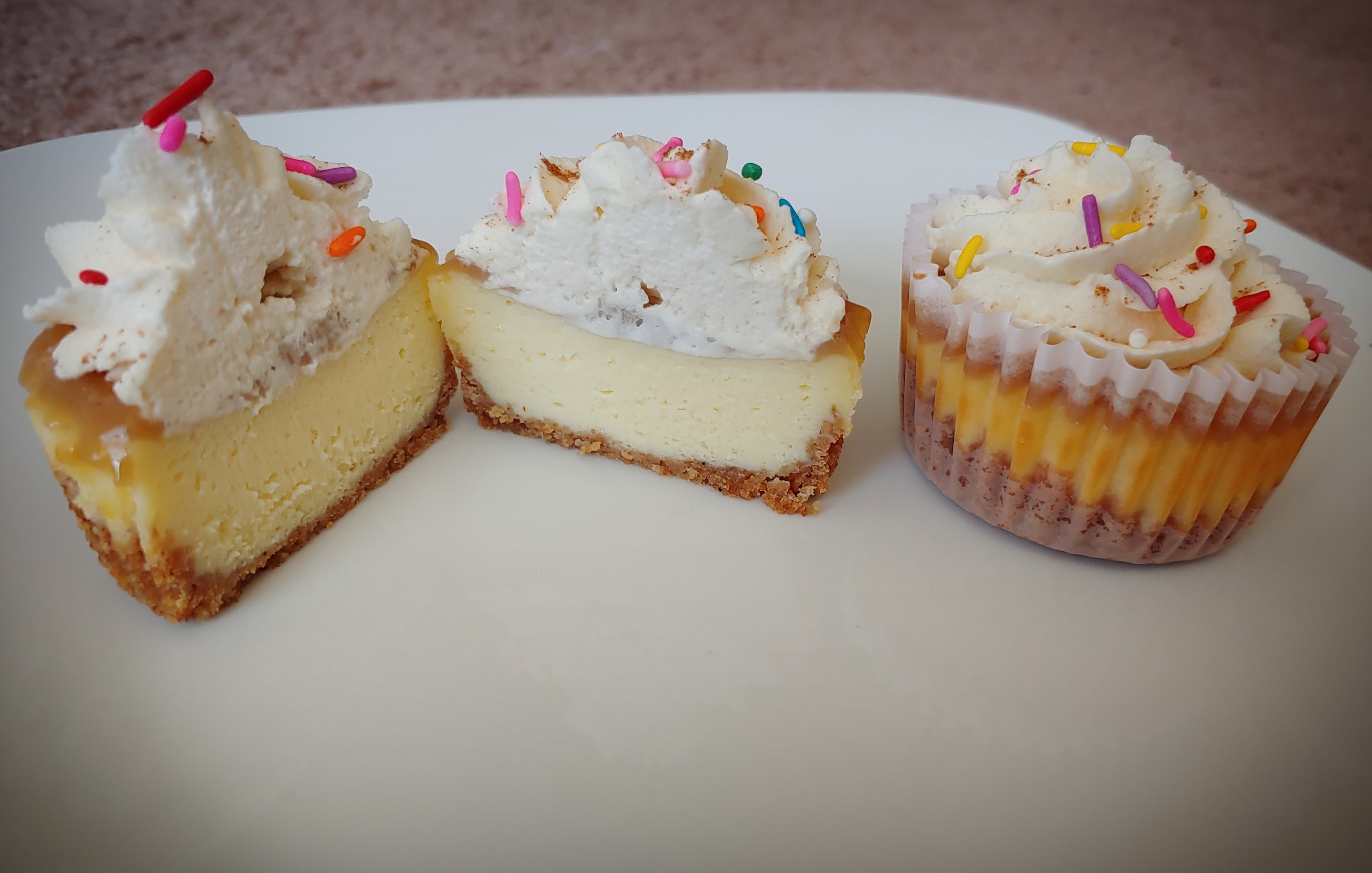 Caramel Cheesecake Cupcake